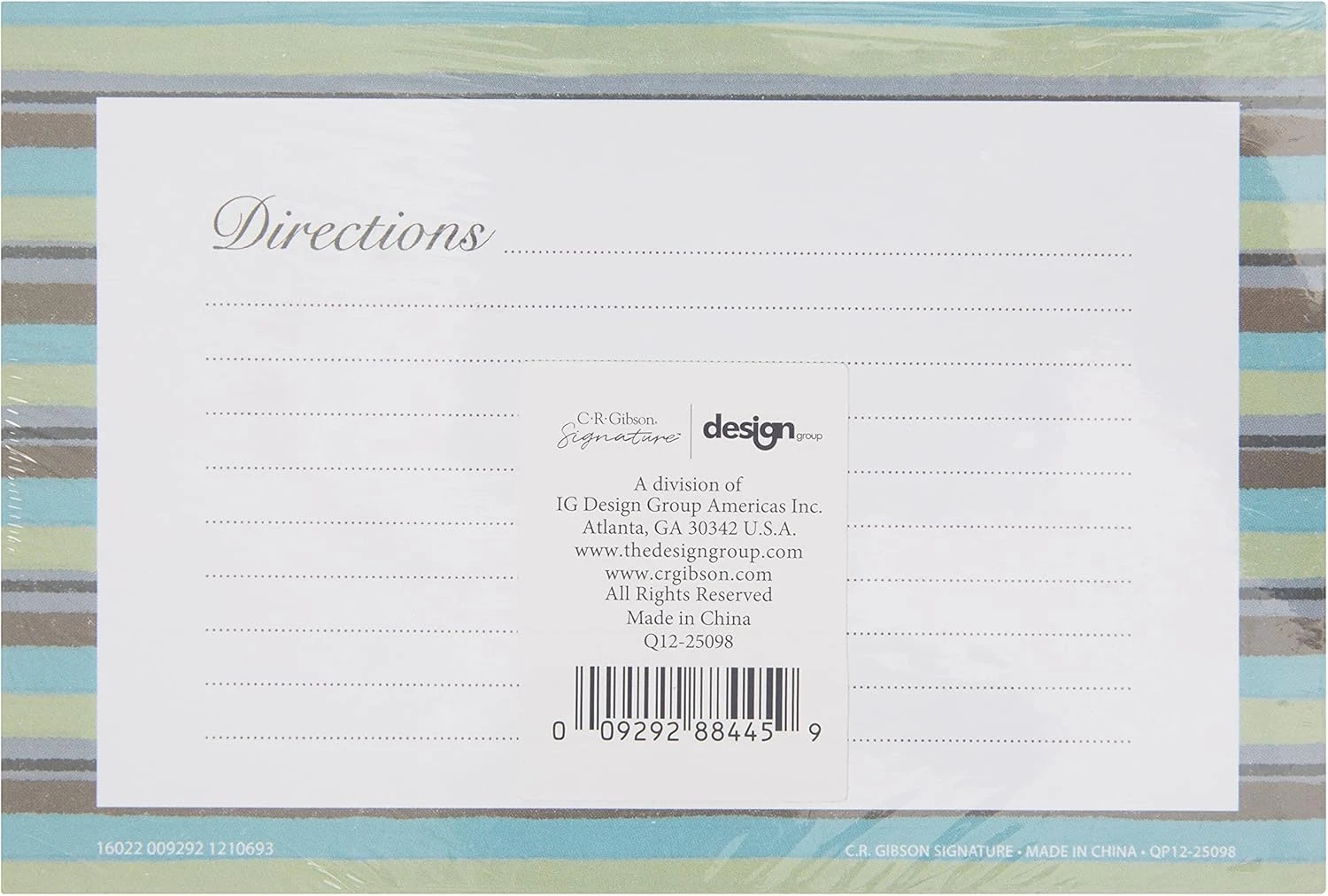 CR Gibson 4x6 Recipe Cards 14 CR Gibson 4x6 Recipe Cards - Image 12