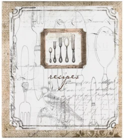 CR Gibson Pocket Page Recipe Book -Shop Kitchen Cliques qp12 12119