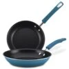 Rachael Ray 2 Pc. Nonstick Frying Pans, 9.25 Inch & 11 Inch, Marine Blue 2 Rachael Ray 2 Pc. Nonstick Frying Pans, 9.25 Inch & 11 Inch, Marine Blue -Shop Kitchen Cliques rach17642