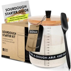 Rowdy Rocket Beginner Friendly Sourdough Starter Kit