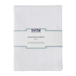 RSVP International Flour Sack Towel, Set/3