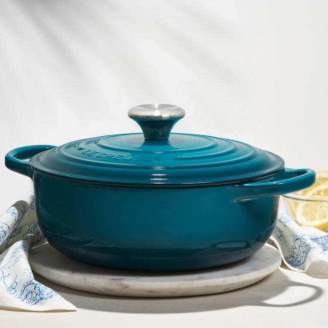 Le Creuset Signature Cast Iron Sauteuse Oven, 3.5 Qt 17 Le Creuset Signature Cast Iron Sauteuse Oven, 3.5 Qt - Image 15