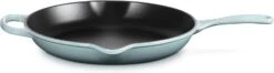 Le Creuset Enameled Cast Iron Signature Iron Handle Skillet, 11.75" (2-3/8 Quart) -Shop Kitchen Cliques sea salt 11.75