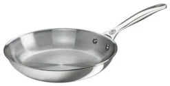 Le Creuset Stainless Steel Fry Pan -Shop Kitchen Cliques ssp2000 20 fry pan 8 inch