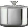 Le Creuset Stainlees Steel Stockpot With Lid
