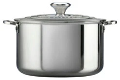 Le Creuset Stainlees Steel Stockpot With Lid