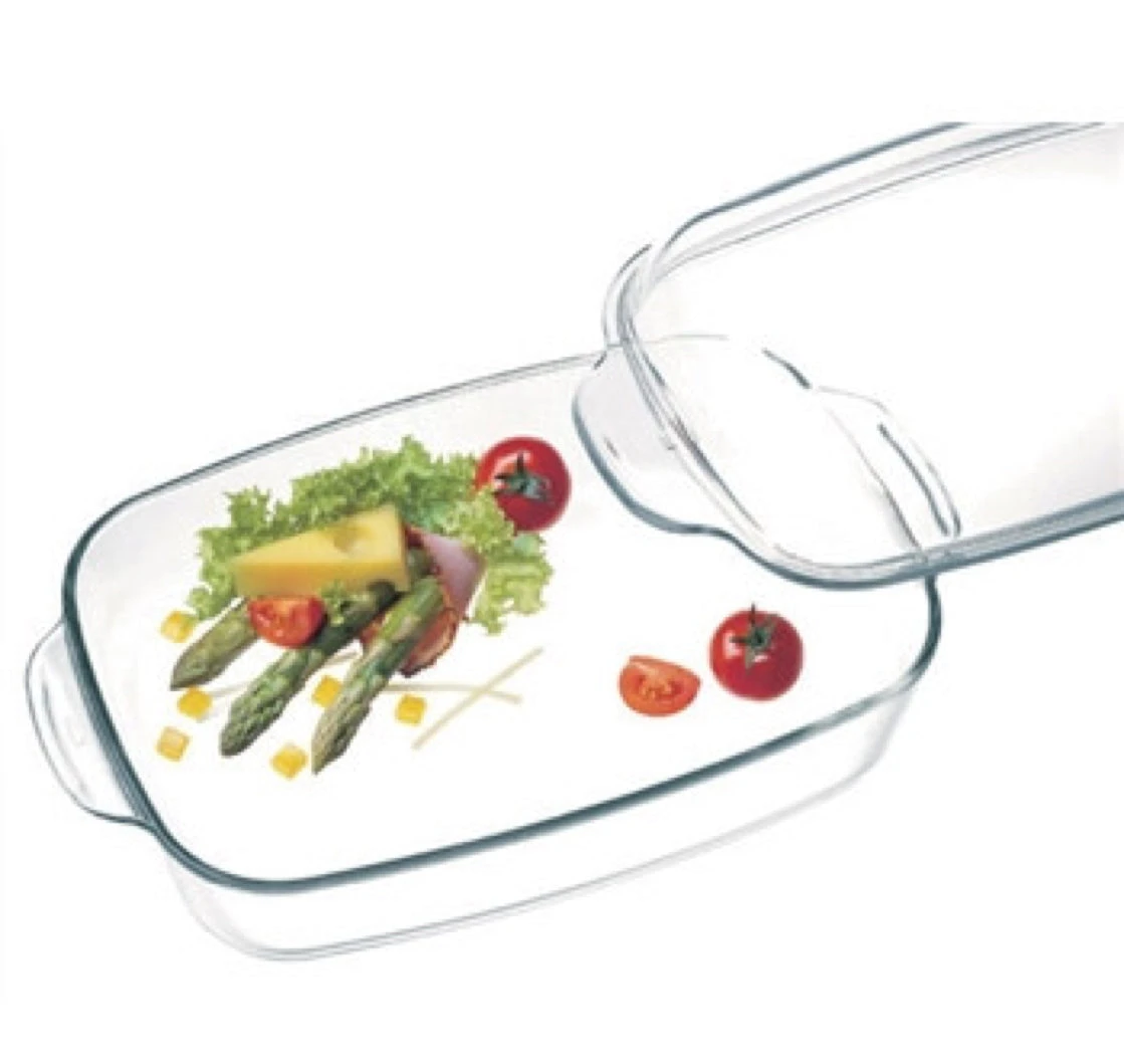 Simax - Tampered Glass Casserole W/ Glass Lid 3 Simax - Tampered Glass Casserole W/ Glass Lid