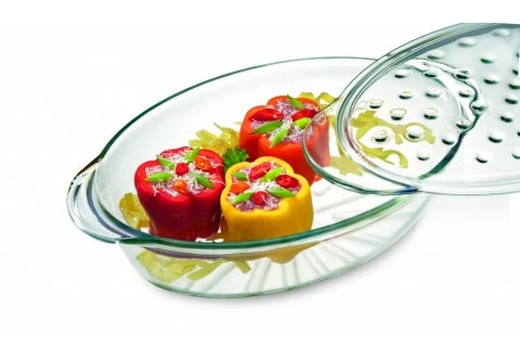 Simax - Tampered Glass Casserole W/ Glass Lid 4 Simax - Tampered Glass Casserole W/ Glass Lid - Image 2