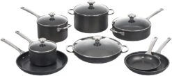Le Creuset Toughened Nonstick PRO Cookware Set 7 Le Creuset Toughened Nonstick PRO Cookware Set -Shop Kitchen Cliques tnsp0013