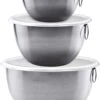 Tovolo Set Of 3 Tight Seal Stainless Steel Mixing Bowls -Shop Kitchen Cliques tovolo81 1947c