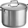 Tramontina Tri-Ply Base Covered Stock Pot -Shop Kitchen Cliques tram12qtds