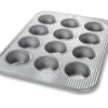 USA Pan 12 Cup Muffin Pan 1 USA Pan 12 Cup Muffin Pan -Shop Kitchen Cliques usapan1200mf