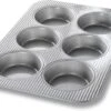 USA Pan Mini Round Cake Pan, 6 Wells -Shop Kitchen Cliques usapan1240hm 6