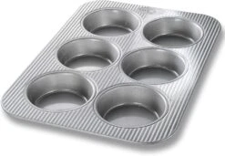 USA Pan Mini Round Cake Pan, 6 Wells