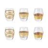 Vietri Raffaello Assorted Liquor Glasses, Set/6