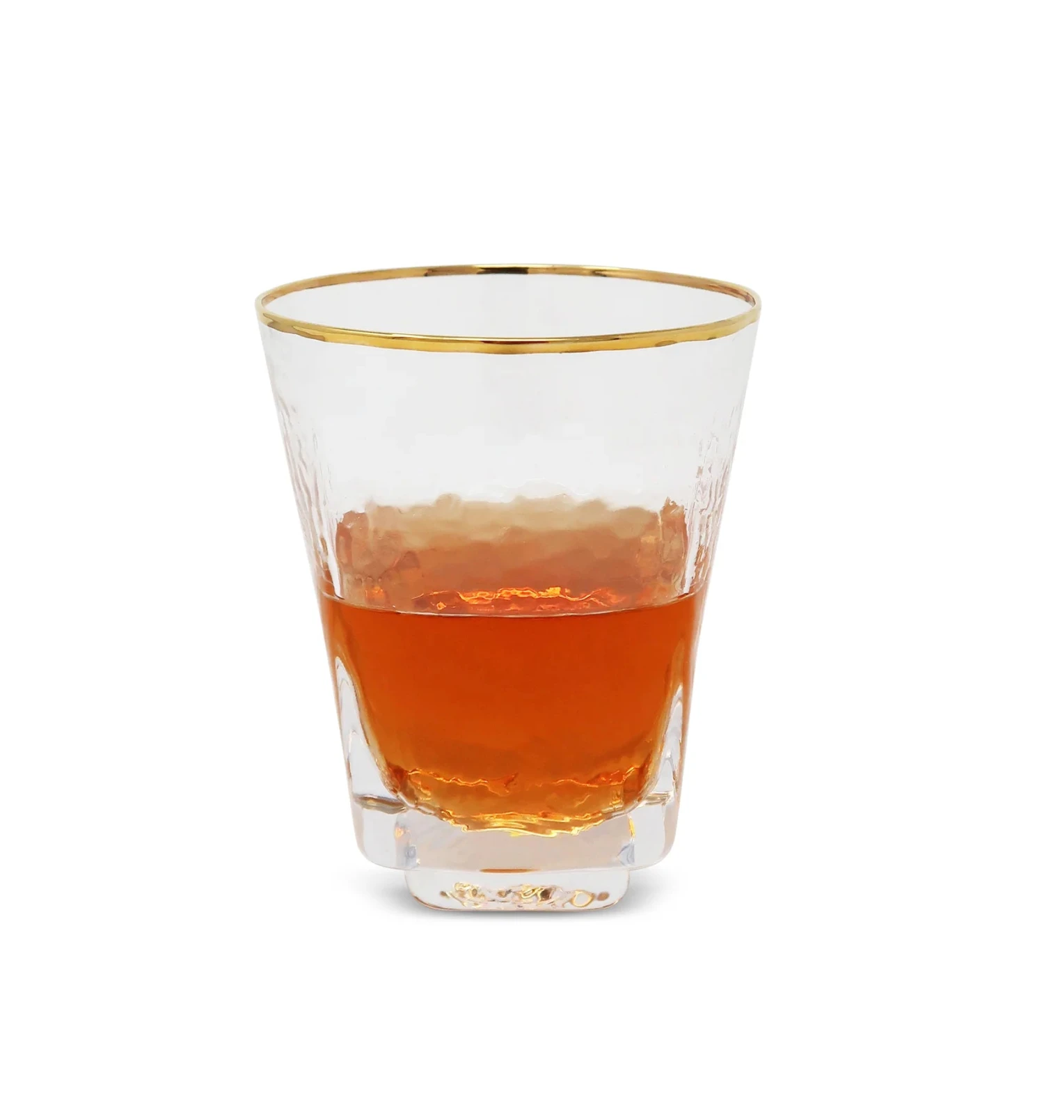 Vivience Square Hammered Tumbler, Set/6 3 Vivience Square Hammered Tumbler, Set/6