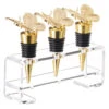 Waterdale Butterfly Wine Stoppers, Set/3