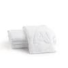 Waterdale Collection Finger Towels W/ Initials -Shop Kitchen Cliques waterdaletowelA