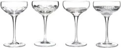 Waterford Mixology Coupe, 4oz, Set Of 4 Mixed