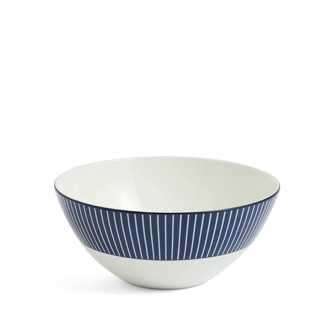 Wedgwood Gio Pinstripe Blue Dinnerware, Cereal Bowl 3 Wedgwood Gio Pinstripe Blue Dinnerware, Cereal Bowl