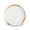 L'objet Zen White+Gold Dinner Plate -Shop Kitchen Cliques zn210